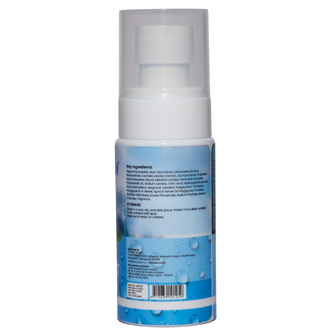 KwikFresh Face Mist – Single Pack